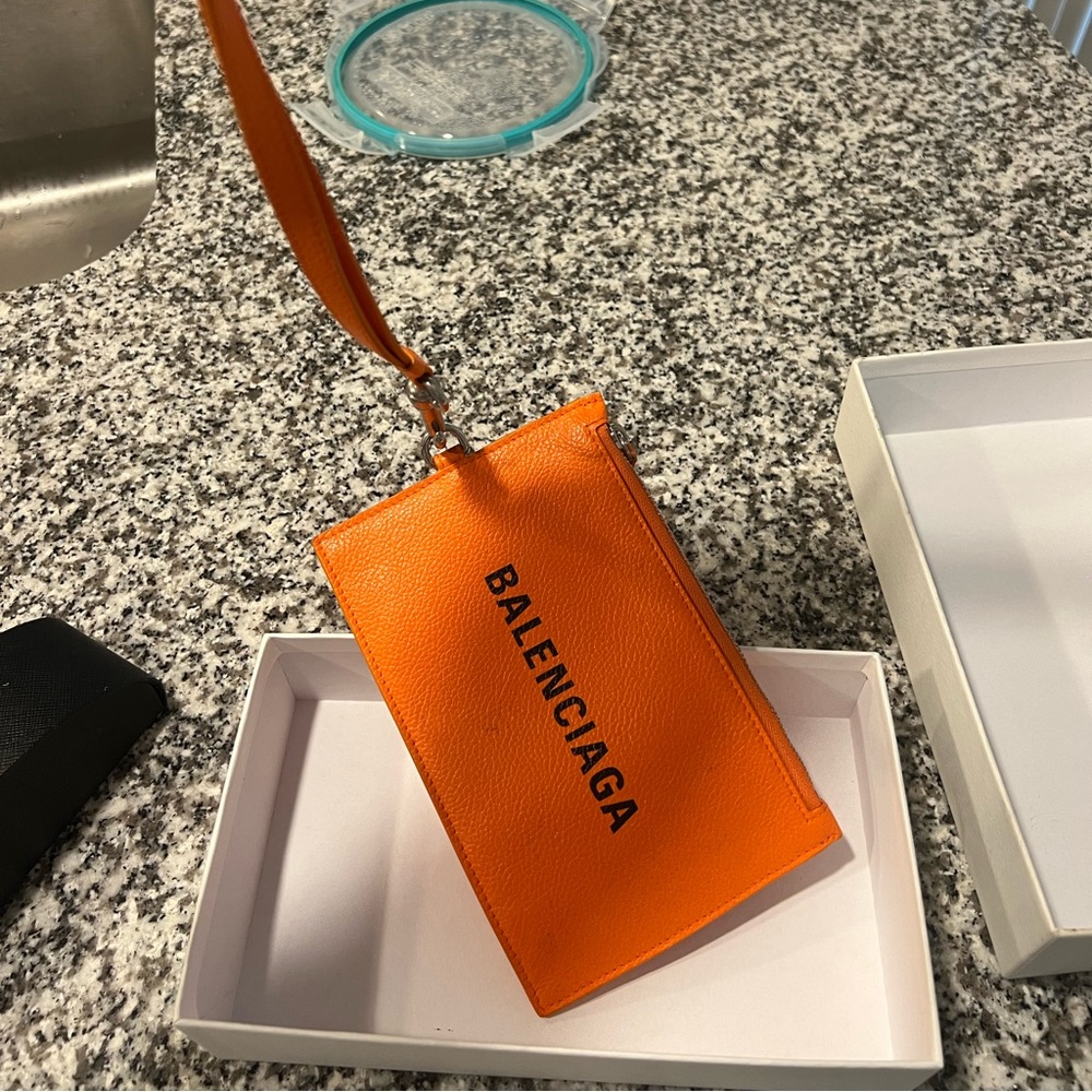 Balenciaga wristlet